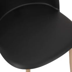 Home Déco Factory Chaise Salle à Manger Scandinave Noir - Bergen -Sema Design Boutique 623900 FRN05 WEB