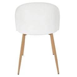 Home Déco Factory Chaise Salle à Manger Scandinave Blanc - Bergen -Sema Design Boutique 623903 FRN04 WEB