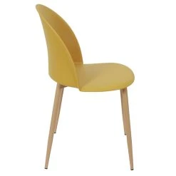 Home Déco Factory Chaise Salle à Manger Scandinave Moutarde - Bergen -Sema Design Boutique 623905 FRN03 WEB