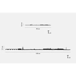 The Line Décoration Murale Ligne Bordeaux L50cm Noir -Sema Design Boutique 624535 FRN03 WEB