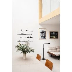 The Line Décoration Murale Ligne Paris 50cm -Sema Design Boutique 624536 FRN05 WEB