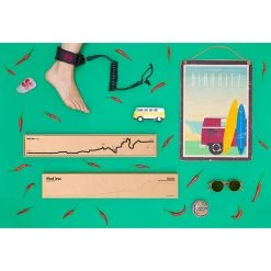 The Line Décoration Murale Ligne Biarritz L50cm Noir -Sema Design Boutique 624539 FRN06 WEB