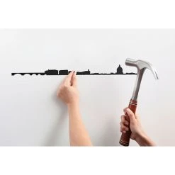 The Line Décoration Murale Ligne Toulouse L50cm Noir -Sema Design Boutique 624540 FRN04 WEB