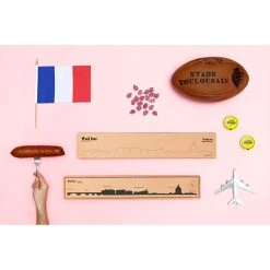 The Line Décoration Murale Ligne Toulouse L50cm Noir -Sema Design Boutique 624540 FRN06 WEB