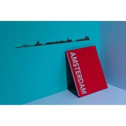 The Line Décoration Murale Ligne Amsterdam L50cm Noir