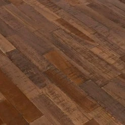 White Label Living Table à Manger En Teck Massif Et Pieds Métal 200x90cm - Suri -Sema Design Boutique 627266 FRN04 WEB