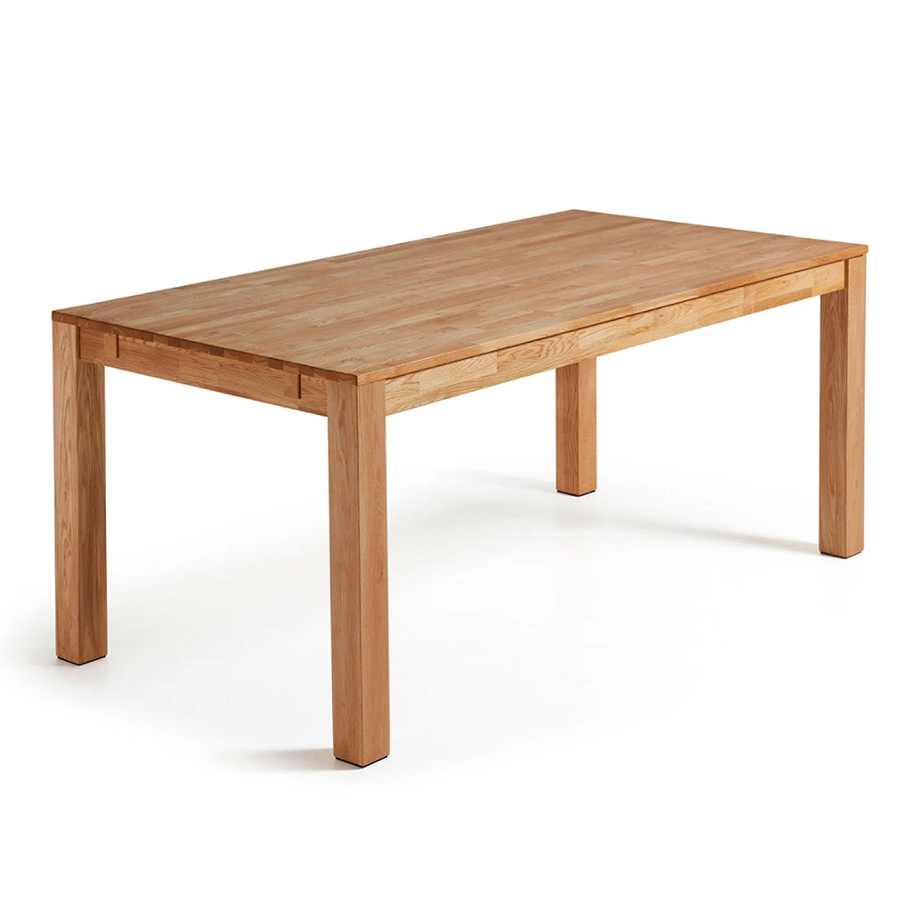 La Forma Table Extensible En Chêne Nauturel 120-200x75 - Indra 3 La Forma Table Extensible En Chêne Nauturel 120-200x75 - Indra