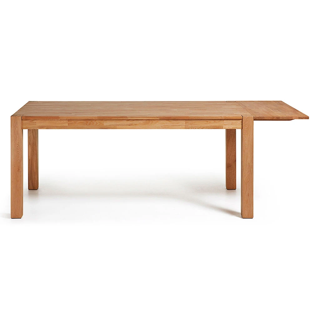 La Forma Table Extensible En Chêne Nauturel 120-200x75 - Indra 7 La Forma Table Extensible En Chêne Nauturel 120-200x75 - Indra – Image 5