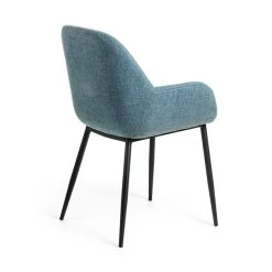La Forma Chaise Avec Accoudoir En Tissu Bleu Clair - Konna 10 La Forma Chaise Avec Accoudoir En Tissu Bleu Clair - Konna -Sema Design Boutique 627658 FRN03 WEB
