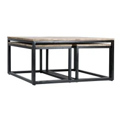 PG Trading Table Basse Gigogne (lot De 3) En Manguier Et Fer Noir -Noe 10 PG Trading Table Basse Gigogne (lot De 3) En Manguier Et Fer Noir -Noe -Sema Design Boutique 630495 DET01 WEB