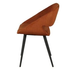 Zago Chaise Salle à Manger Velours Côtelé Cognac - Alma 11 Zago Chaise Salle à Manger Velours Côtelé Cognac - Alma -Sema Design Boutique 633418 FRN04 WEB