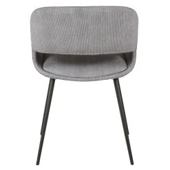 Zago Chaise Salle à Manger Velours Côtelé Gris Clair - Alma -Sema Design Boutique 633419 FRN04 WEB