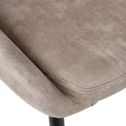 Zago Chaise Salle à Manger Tissu Effet Daim Beige - Ben -Sema Design Boutique 633422 FRN06 WEB