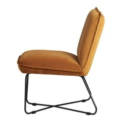 Zago Fauteuil En Velours Ambre - Habby -Sema Design Boutique 633441 FRN04 WEB