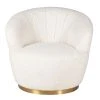 Zago Fauteuil Tissu Effet Mohair écru - Vesna -Sema Design Boutique 633458 FRN01 WEB