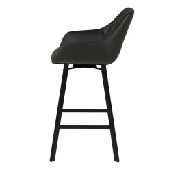 Zago Chaise De Bar Pivotante Noir Veilli - Moss -Sema Design Boutique 638582 FRN03 WEB
