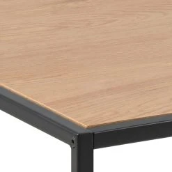 AC Design Table Basse En Plaqué Chêne Et Métal Noir L100cm - Senzo 8 AC Design Table Basse En Plaqué Chêne Et Métal Noir L100cm - Senzo -Sema Design Boutique 643115 FRN03 WEB