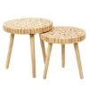 Home Déco Factory Tables Gigogne (lot De 2) En Bois De Pin - Rubin -Sema Design Boutique 643651 FRN01 WEB