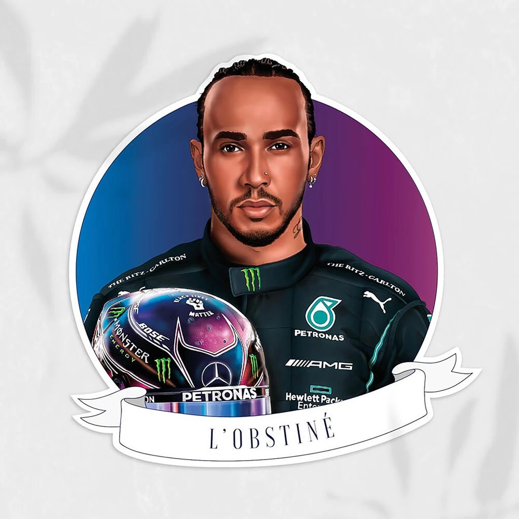 ASAP Sticker L'obstiné - Lewis Hamilton 3 ASAP Sticker L'obstiné - Lewis Hamilton