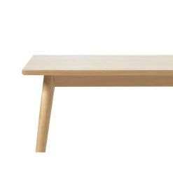 Unique Table à Manger En Placage Chêne Naturel 190x90cm - Barrali -Sema Design Boutique 648080 FRN03 WEB