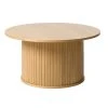 Unique Table Basse En Placage Chêne Naturel D90cm - Nola -Sema Design Boutique 648102 FRN01 WEB