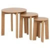 AC Design Table D'appoint Gigognes (lot De 3) En Chêne Naturel - Maxime 1 AC Design Table D'appoint Gigognes (lot De 3) En Chêne Naturel - Maxime -Sema Design Boutique 648443 FRN01 WEB