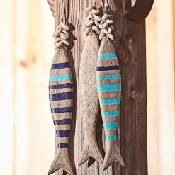 Jardin D'Ulysse Deco Poisson Un été à La Mer H30cm Bleu -Sema Design Boutique 65d49 amb jardin2022 1562 hd