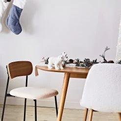 Home Déco Factory Chaise Salle à Manger En Tissu Bouclette - Loki 6 Home Déco Factory Chaise Salle à Manger En Tissu Bouclette - Loki -Sema Design Boutique 6ee29 amb pao noel fds 25244