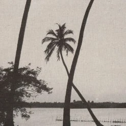 SEMA DESIGN Toile Palmier Toil-imp Gris En Tissu 7 SEMA DESIGN Toile Palmier Toil-imp Gris En Tissu -Sema Design Boutique 72634 DET02 WEB