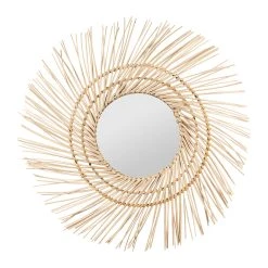 SEMA DESIGN Miroir Cuzco Naturel D50cm En Rotin