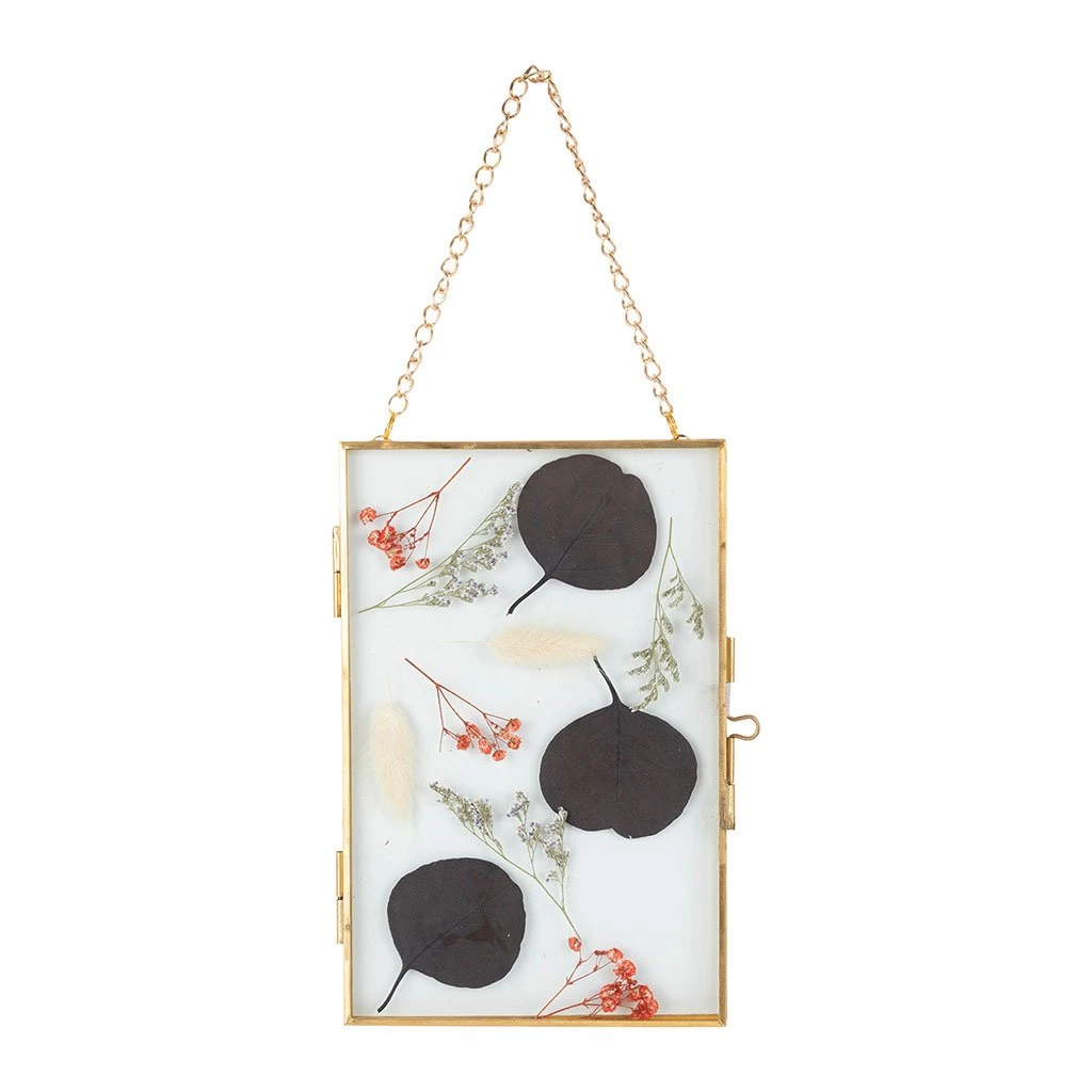 SEMA DESIGN Cadre Deco Mural Limonium Dore 3 SEMA DESIGN Cadre Deco Mural Limonium Dore