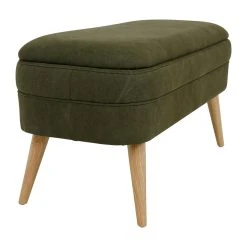 SEMA DESIGN Banc Coffre En Tissu Kaki - Elément -Sema Design Boutique 75303 DET03 WEB