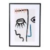 SEMA DESIGN Cadre Déco Visage Arty Creme 50X70cm