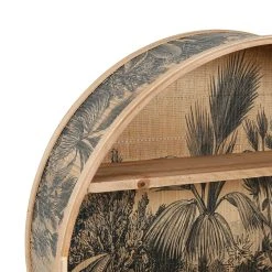 SEMA DESIGN Etagères Murales Palmeo Noir Et Naturel En Bambou (lot De 2) -Sema Design Boutique 75373 DET02 WEB