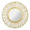 SEMA DESIGN Miroir Rond Kalypso Doré D63Cm