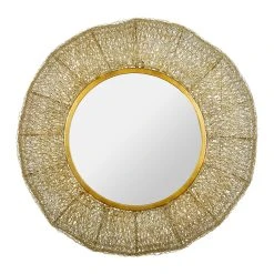 SEMA DESIGN Miroir Ardecor Doré D60X15 En Fer