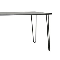 SEMA DESIGN Table à Manger En Fer Noir 120x77 Cm - Sevent's -Sema Design Boutique 75475 DET02 WEB