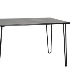 SEMA DESIGN Table à Manger En Fer Noir 120x77 Cm - Sevent's -Sema Design Boutique 75475 DET03 WEB
