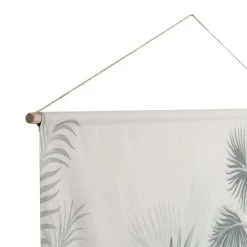 SEMA DESIGN Toile Phoenix Toil-imp Vert 145x145cm Tissu+sapin -Sema Design Boutique 75614 DET02 WEB