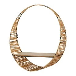 SEMA DESIGN Etagere Murale Cordey Naturel D50.5x12cm Métal -Sema Design Boutique 75799 DET04 WEB