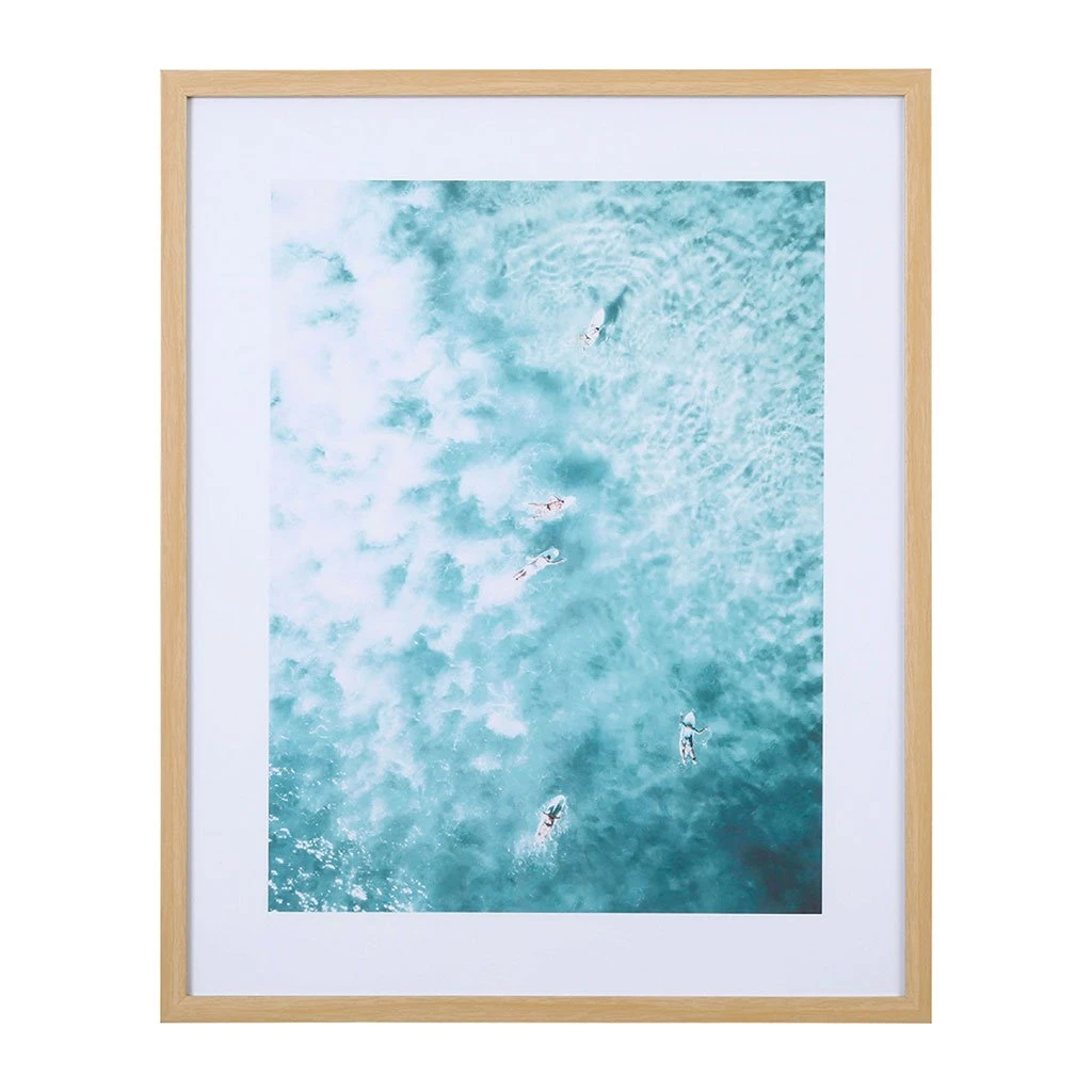 SEMA DESIGN Cadre Deco Encadré Ocean Turquoise 42x52cm 3 SEMA DESIGN Cadre Deco Encadré Ocean Turquoise 42x52cm