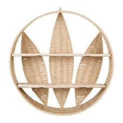 SEMA DESIGN Etagere 2 Niveaux Floraly Naturel D60.5x13.5cm