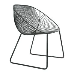 SEMA DESIGN Fauteuil En Fer Noir - Palmchik -Sema Design Boutique 75950 DET03 WEB