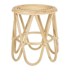 SEMA DESIGN Tabouret En Rotin Naturel