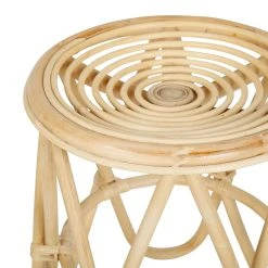 SEMA DESIGN Tabouret En Rotin Naturel -Sema Design Boutique 76117 DET02 WEB