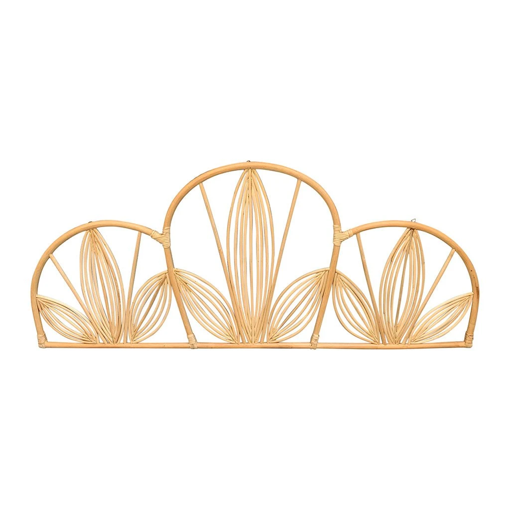 SEMA DESIGN Tête De Lit En Rotin 140x58cm Flora Gipsy 4 SEMA DESIGN Tête De Lit En Rotin 140x58cm Flora Gipsy – Image 2