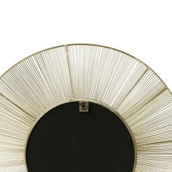 SEMA DESIGN Miroir En Fer Doré D51cm - Ardecor 8 SEMA DESIGN Miroir En Fer Doré D51cm - Ardecor -Sema Design Boutique 76596 DET02 WEB