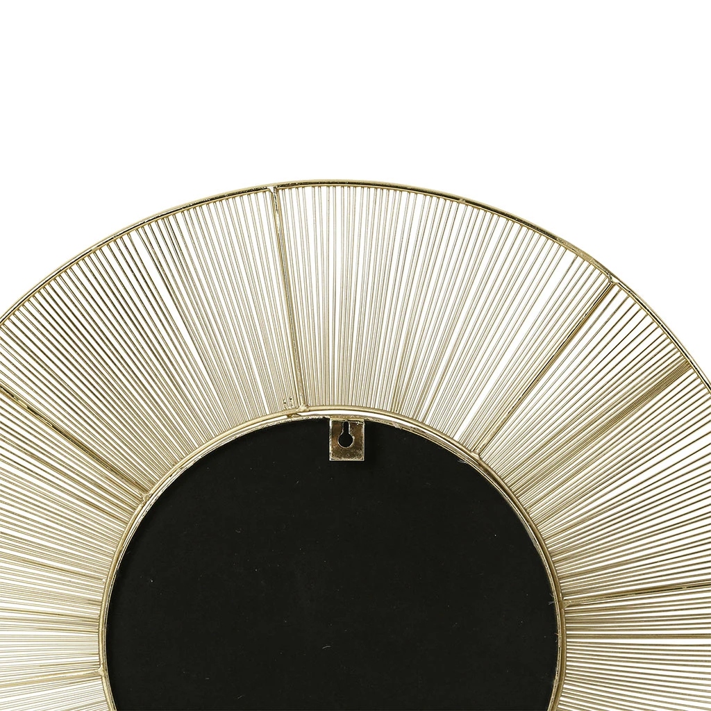 SEMA DESIGN Miroir En Fer Doré D51cm - Ardecor 5 SEMA DESIGN Miroir En Fer Doré D51cm - Ardecor – Image 3