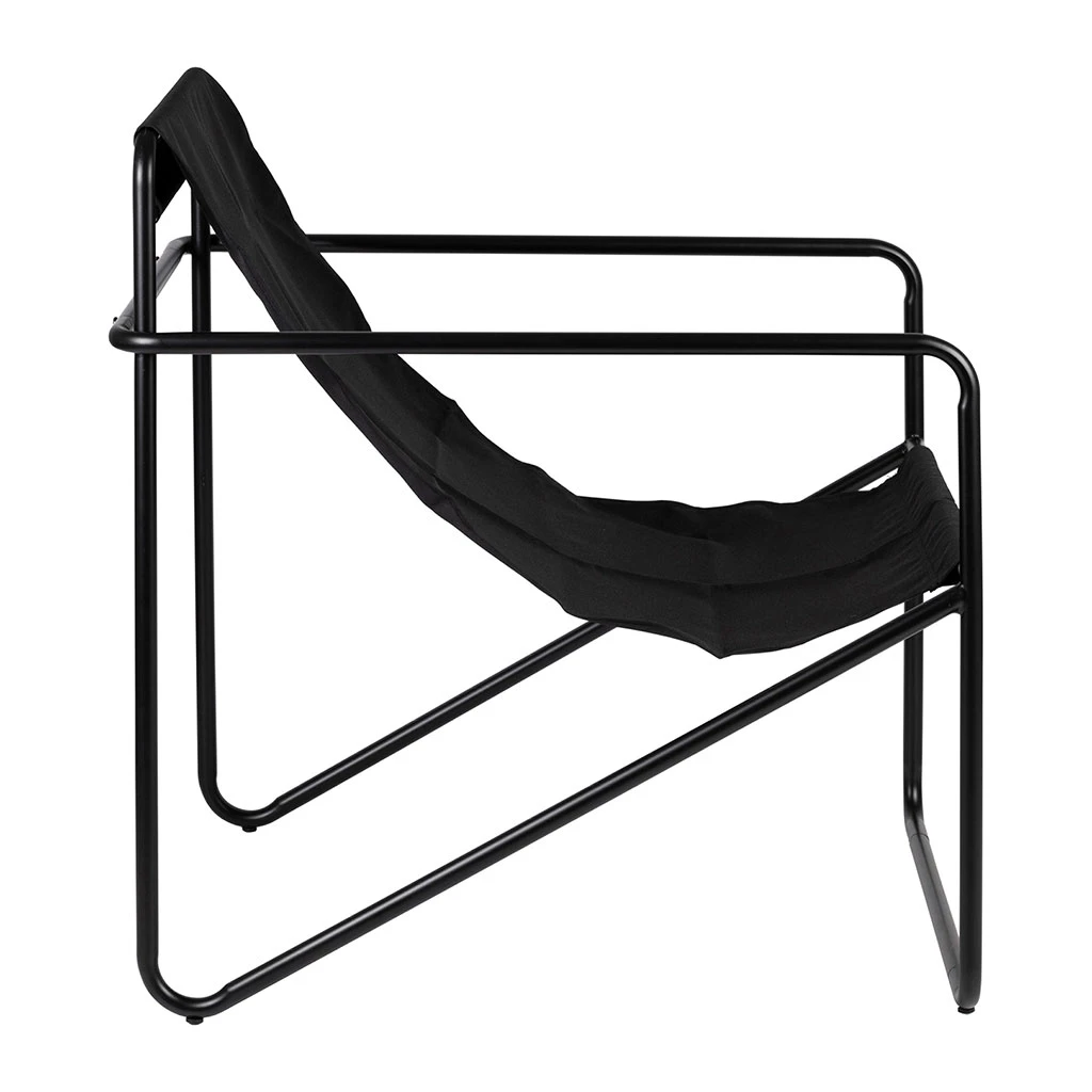 SEMA DESIGN Fauteuil Noir En Tissu Et Fer - Madeira 8 SEMA DESIGN Fauteuil Noir En Tissu Et Fer - Madeira – Image 6