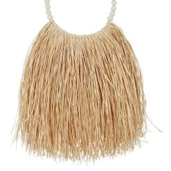 SEMA DESIGN Déco Ronde Murale En Raphia Naturel - Blue Sand -Sema Design Boutique 76754 DET01 WEB